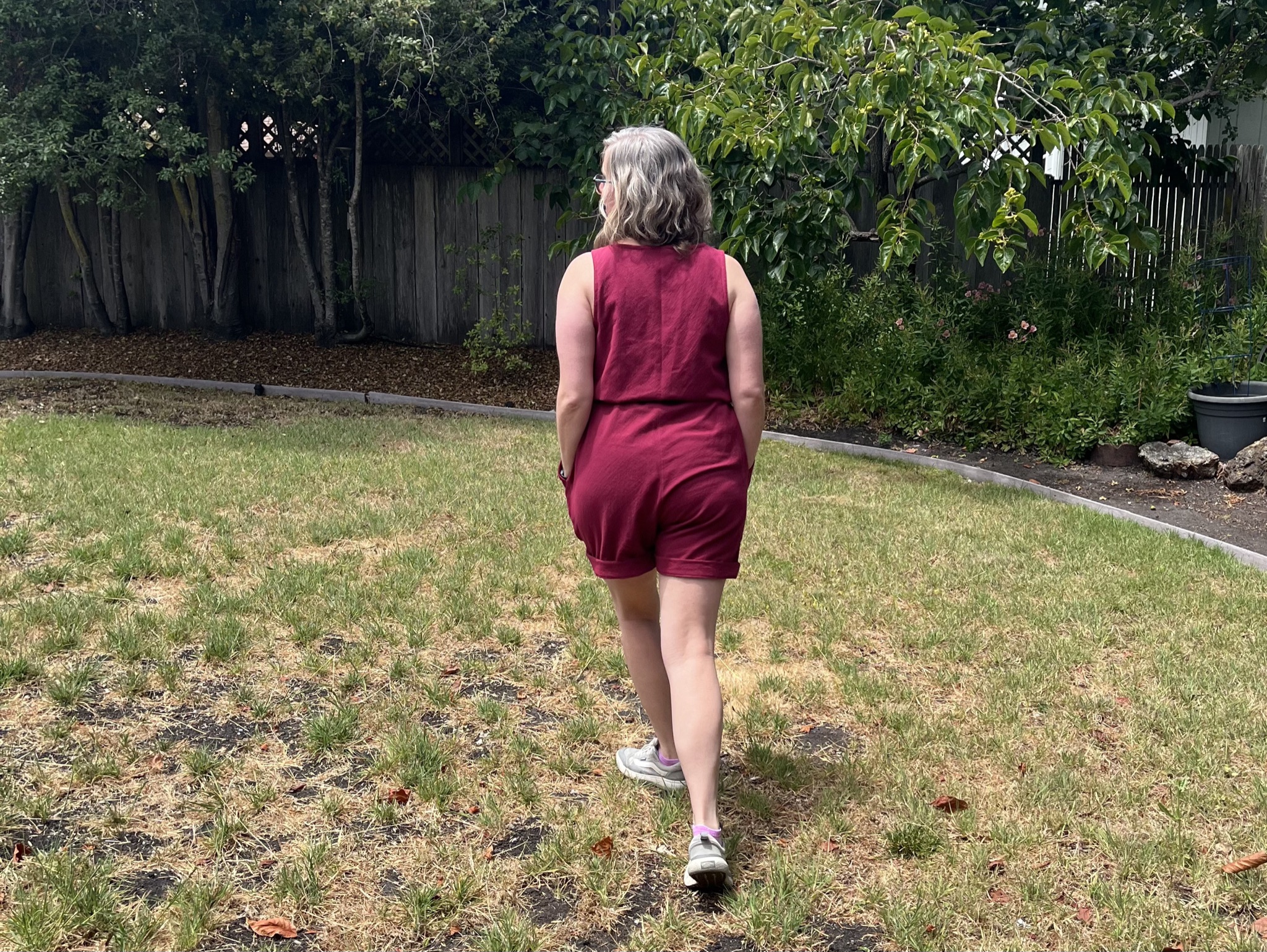 From the back