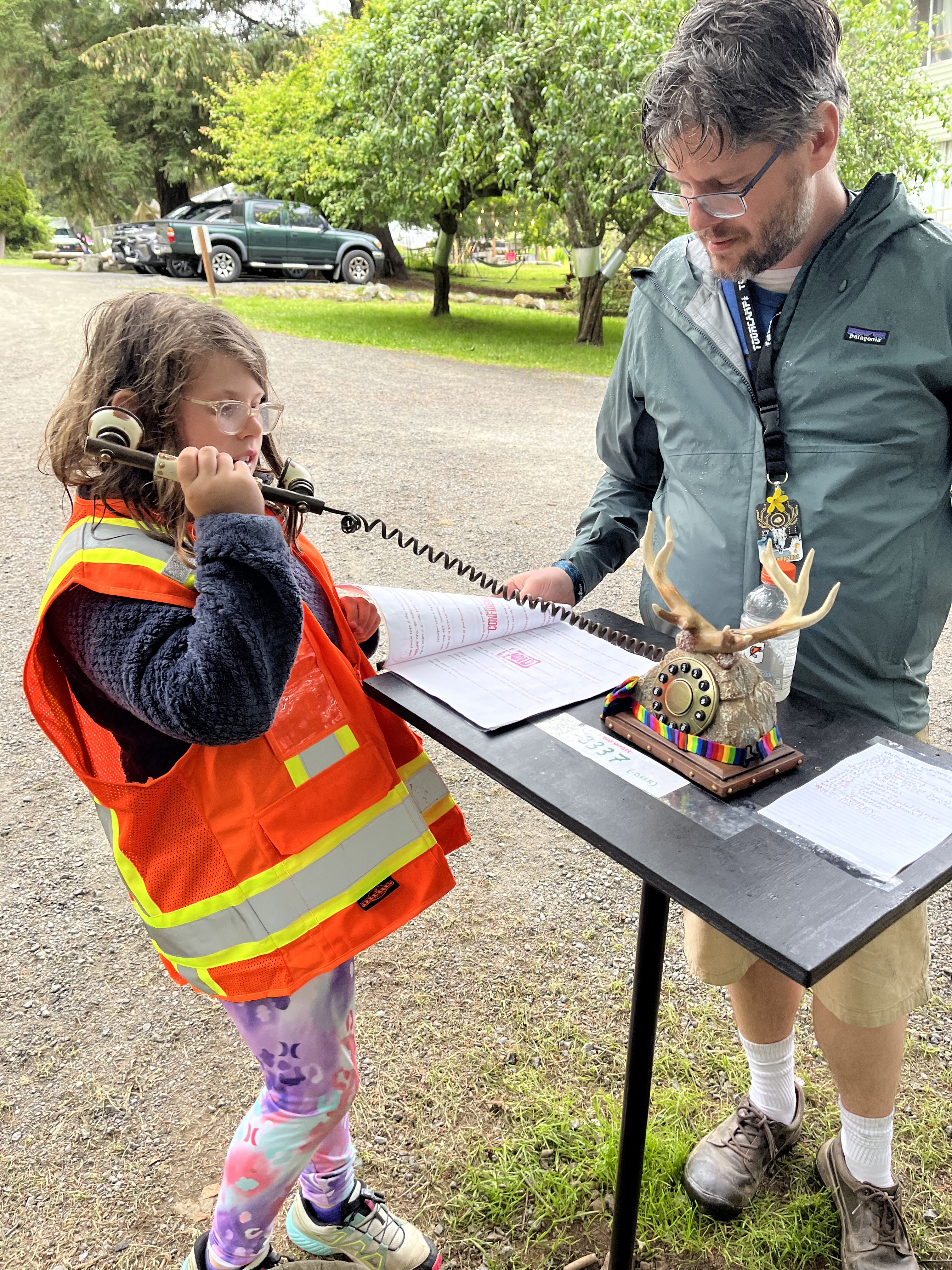 Providing deer facts through the deer phone